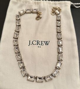 J Crew Crystal Statement Necklace NWOT