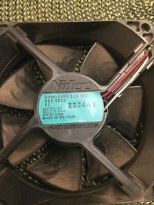 Ventilador Nidec D08K-24PU 11B RK2-0622 de impresora HP CP4005n - Imagen 1 de 2