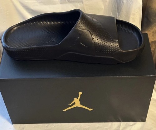 Sandali Nike Air Jordan Post Slide taglia 8 uomo triplo nero DX5575 001