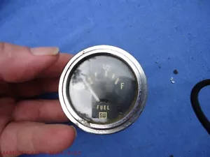 VINTAGE STEWART WARNER FUEL GAUGE HOT ROD RAT ROD - Picture 1 of 3