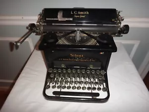 Antique Typewriter L C Smith & Corona Super Speed Silent #12 Wide Carriage 1938 - Picture 1 of 11