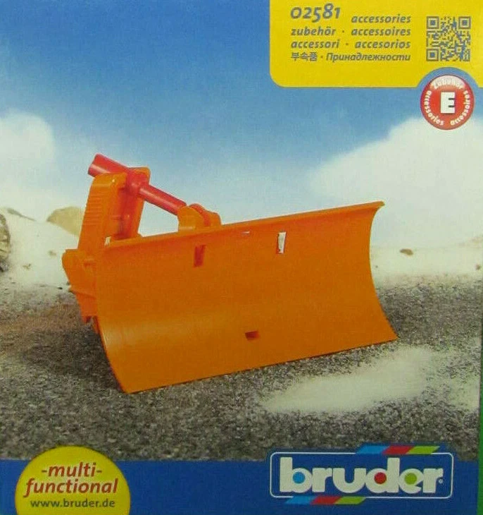 BRUDER 1:16 ACCESSORI PER TRATTORE PALA SPAZZANEVE  ART 02581  2581 - Immagine 1 di 1