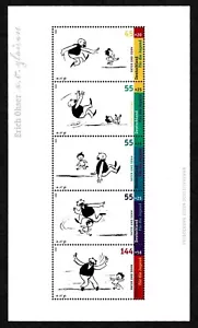 GERMANY, SCOTT # B922, MINI SHEET MNH OF 2003 SEMI-POSTAL FATHER & SON CARTOONS - Picture 1 of 1