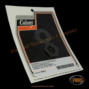 Colony 3099-2, Starter Clutch Mainshaft Nut, 1941-1967 Big Twin, P/N 7977 - Bild 1 von 1