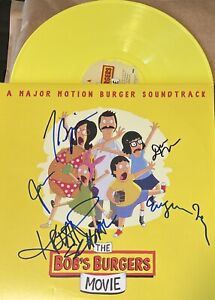 Bob’s Burgers Cast Signed Autographed Lp The Bob’s Burgers movie