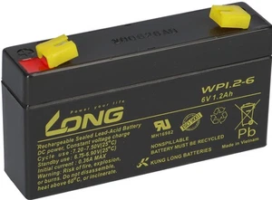 Batería compatible modelismo RC coches maqueta barco 6V 1,2Ah AGM plomo Accu KuLo Ble - Imagen 1 de 8