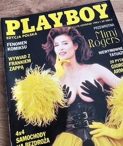 Playboy 11/1993 (Polish) - Alesha Marie Oreskovich, Mimi Rogers, Nikki Sixx - Bild 1 von 12
