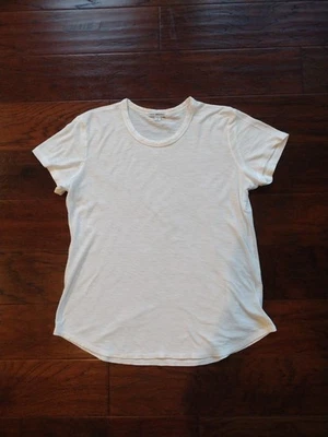 Camiseta para mujer estándar James Perse cuello redondo verde manga corta talla 1 Foto 1 de 3