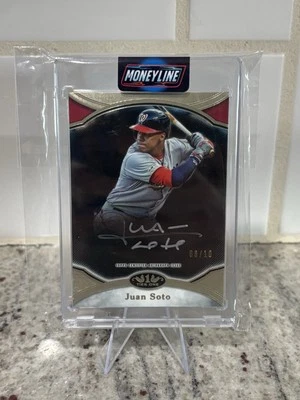 2020 Topps Tier One Prime Performers Juan Soto Auto /10 #PPA-JSO - Image 1 of 2