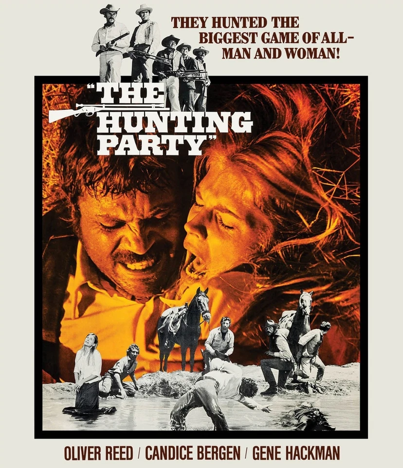THE HUNTING PARTY (1971) Oliver Reed,Gene Hackman - Public Domain DVD NO CASE - Image 1 of 1