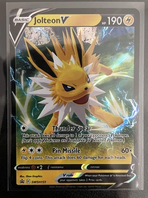 SWSH: Sword & Shield Promo Cards #SWSH151 Jolteon V - Image 1 of 2