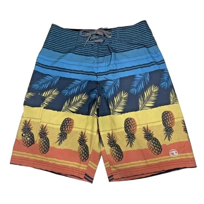 Шорты мужские Ocean Current средний размер 30 шорты купальный костюм в полоску ананас - Изображение 1 из 4