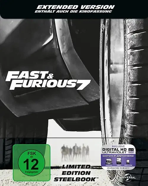 Fast & Furious 7 - Extended Version [Steelbook] - Bild 1 von 1