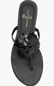 Linea Paolo Laurel Flower Sandal Sz 7 - Picture 1 of 6