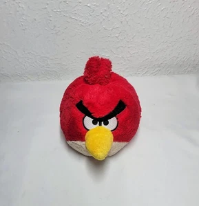 Peluche Angry Birds oiseau rouge Commonwealth 5 pouces 2010 livraison rapide - Photo 1/8