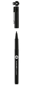 MOLOTOW 703213 MARQUEUR FEUTRE FIN NOIR BLACKLINER BRUSH S - Imagen 1 de 1