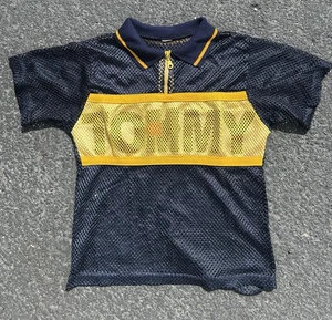 Vintage Tommy Hilfiger Bootleg 1/4 Zip Soccer Jersey Crop Women’s Small - Bild 1 von 6