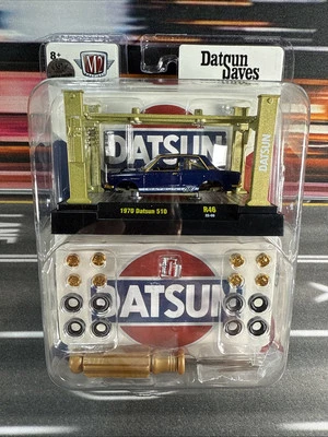 M2 Machines MODEL KIT 1970 Datsun 510 R46 22-09 DATSUN SAVES Chase - Image 1 of 2