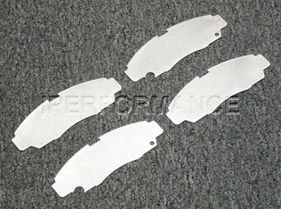Titanium Brake Heat Shield Set Notched for Honda Accord 2003-2011; Front - Image 1 of 3
