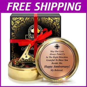 Romantic Sundial Compass for Wedding Anniversaries - Picture 1 of 11