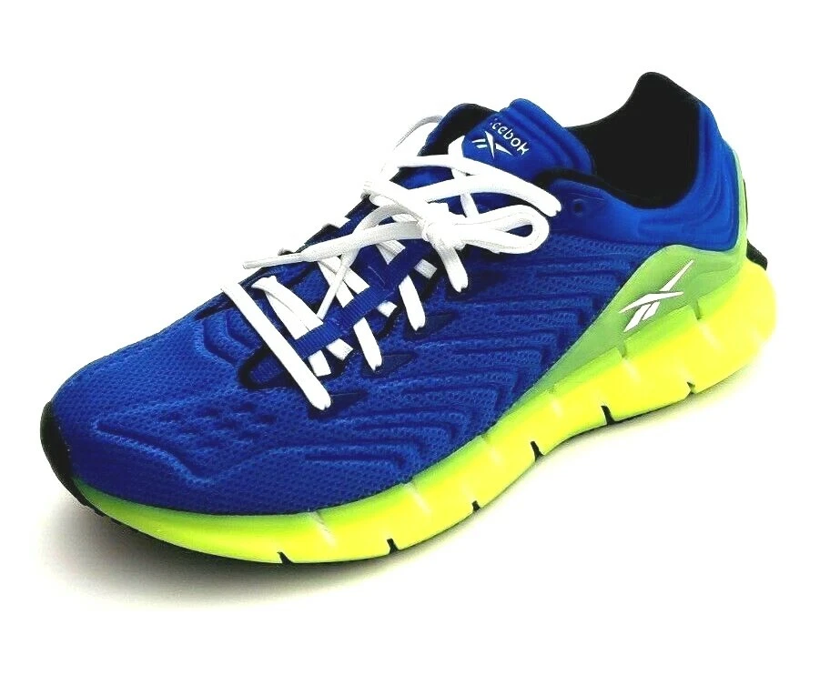 Zapatillas deportivas Reebok Zig Kinetica para niños azul/amarillo solar talla 7 Foto 1 de 4