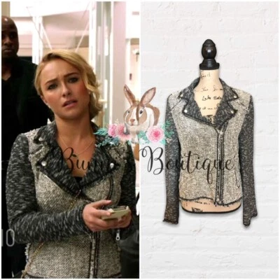 Chaqueta de tweed Juliette Barnes' Rebecca Taylor Nashville Hayden Panettiere Foto 1 de 4