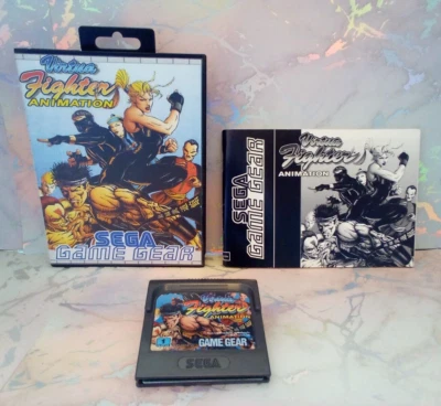 Sega game gear Virtua Fighter Animation boxed new clam case - Image 1 of 4