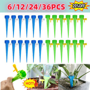 TS Self Watering Spikes Plant Garden Automatic Water Bottle Drip Irrigat