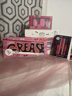 Grease X Revolution Beauty 4 Piece LOT Make Up 45th Anniversary LIMITED ED NEW - Image 1 of 4