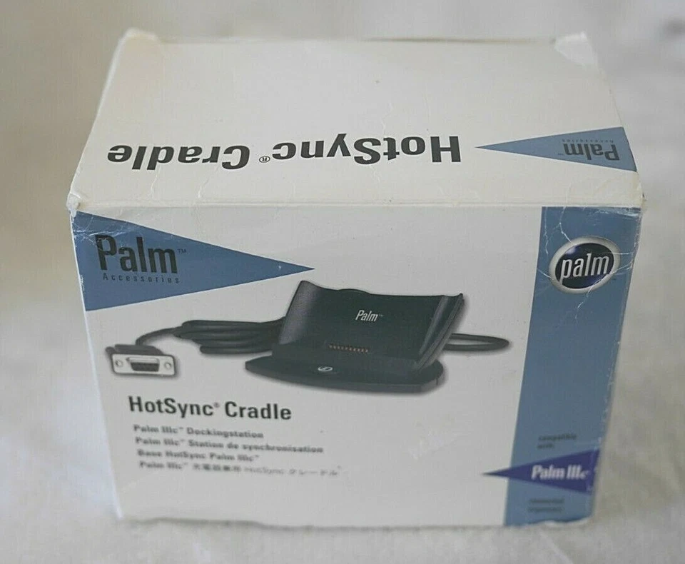 Vintage Palm HotSync Cradle Docking Station For Palm III Palm VII open box - Image 1 of 4