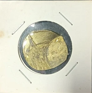 MALAYSIA ERROR COIN 20 CENTS WRONG PLANCHET  - Picture 1 of 2