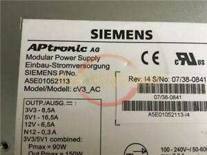Siemens Modular Power Supply A5E01052113 CV3_AC Simatic PC 627 677 Fully USED