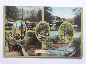 Gilsland, Northumberland, Old Multiview Postcard 1913