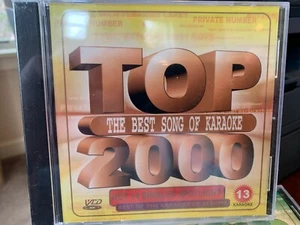 TOP 2000 LAS MEJORES CANCIONES DE KARAOKE VOL 13 VCD GEK-V513 14 PISTAS - Imagen 1 de 2