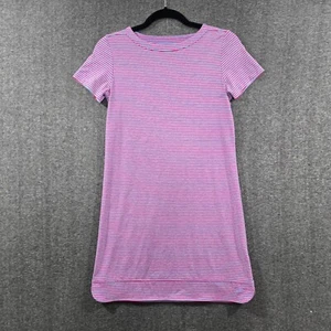 Vineyard Vines Performance Sankaty Stripe Dress Girls L Blue / Red - Picture 1 of 9