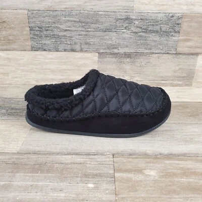 Deer Stags Boys Lil ALMA Slippers Size 4 Little Kid Black Slip On Shoe NWOB NEW - Image 1 of 4