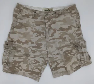 Triple Nickel 555 Shorts Mens Size XL Tan Desert Camo Cargos Construction Dad - Picture 1 of 6