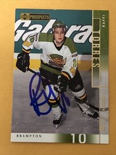 Raffi Torres Signed Brampton Battalion OHL Card Edmonton Oilers 2