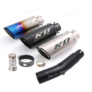 For Honda Rebel 500 Rebel 300 CM500 2017-2023 Mid Link Pipe Exhaust Muffler Tips - Picture 1 of 12