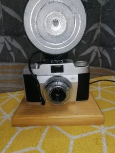 UPCYCLED AGFA SILETTE CAMERA AND AGFA KM FLASH LAMP CONVERSION. Clear Out Sale - Picture 1 of 19
