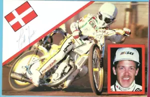 Erik Gundersen - DÄNEMARK - Motorrad - Speedway - 3x Einzel Weltmeister 1984 .. - Bild 1 von 2