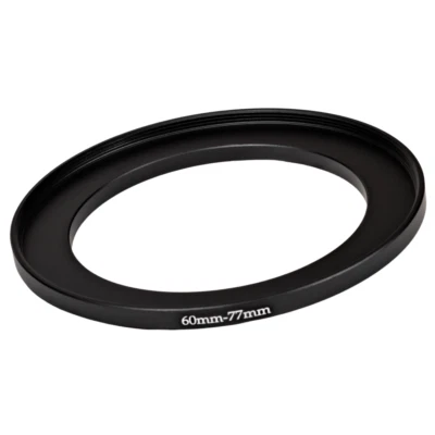 60mm to 77mm Stepping Step Up Filter Ring Adapter 60mm-77mm  - Image 1 of 2