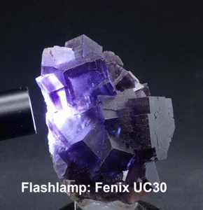 9914 Fluorit Fluorite ca 7x9x6 cm Annabel Lee USA - Bild 1 von 6