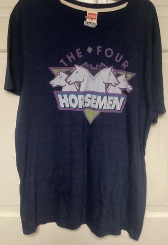 Homage The Four Horsemen Wrestling Legends T-Shirt, Men XXL, Ric Flair, WWE, WWF Cover