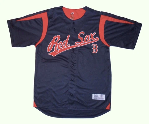 Boston Red Sox MLB Baseball Jersey Button Down Jersey Adult M - XXL Cover