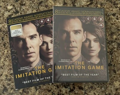 The Imitation Game - Slipcase - Benedict Cumberbatch - Keira Knightley - New DVD - Image 1 of 2