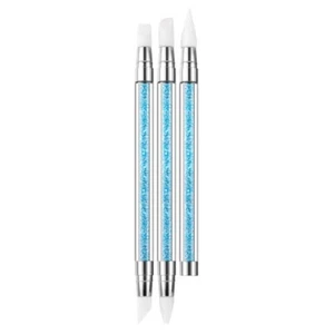 3Pcs Nail Art Design Brushes Dotting Pen Tool Set Painting UV Gel Drawing Brush - Picture 1 of 6
