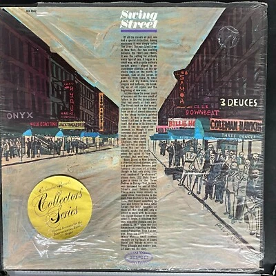 Swing Street, 1978 Columbia Jazz/Swing Compilation Box Set, Vinyl LP, Sealed - Image 1 of 2