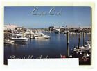 Barnstable Harbour, Cape Cod, Massachisetts, USA Rare Postcard Posted 26.08.00