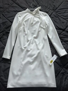 Calvin Klein Womens White Dress Size 2 - Picture 1 of 2